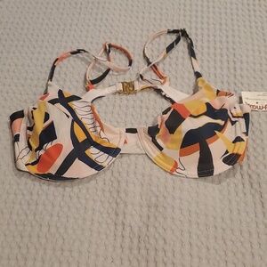 Escape to Paradise Ibiza Print Bikini Top (#11)